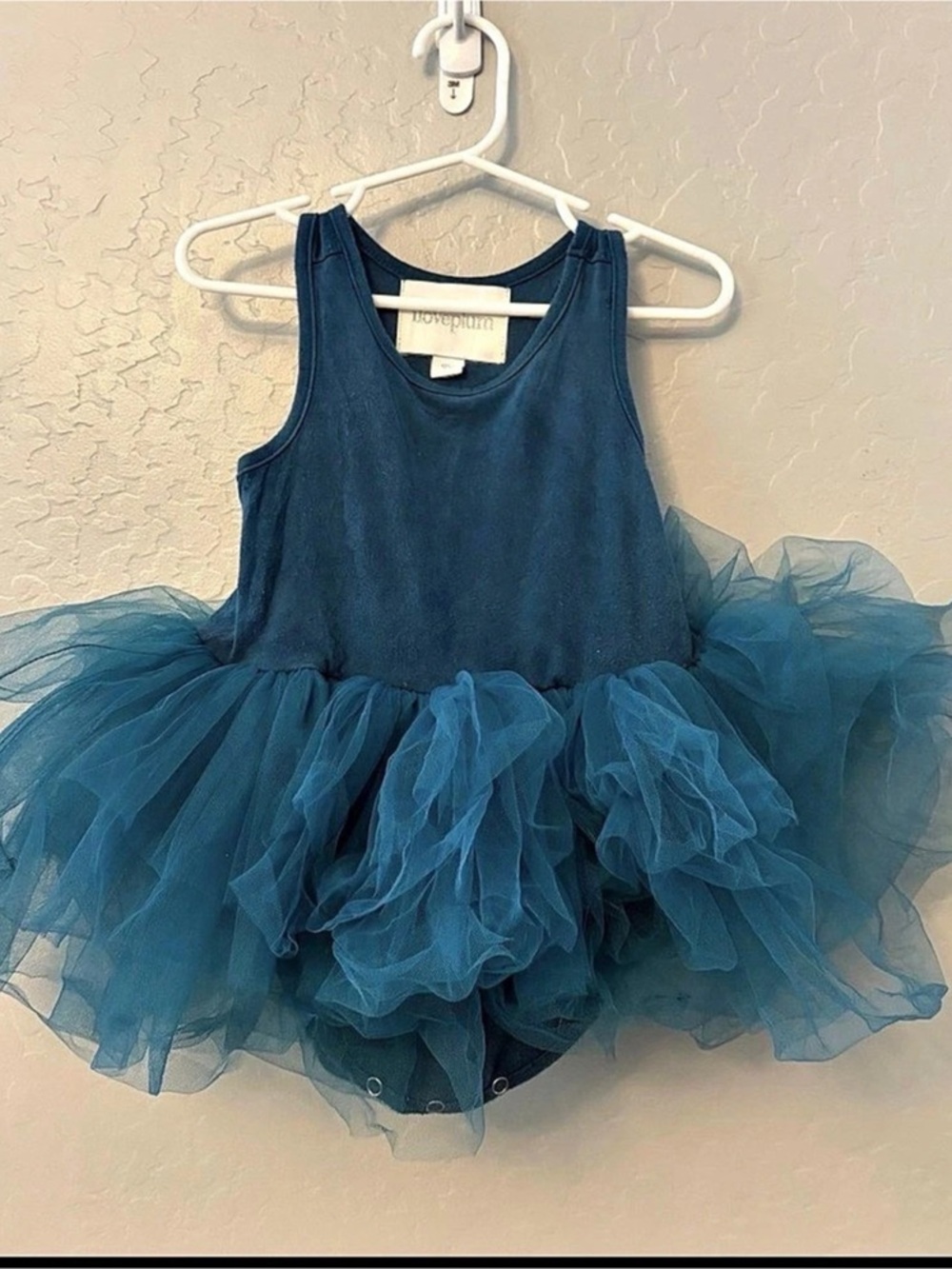 Doveplum Blue Tulle Tutu Leotard Baby Girl 0-24 Months Christmas Green!
